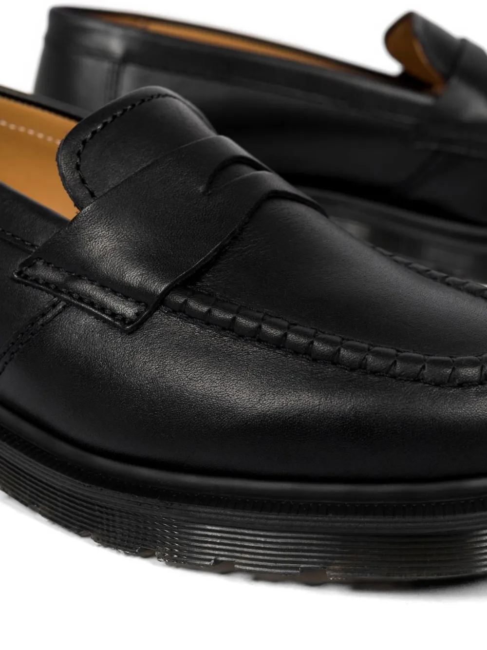 Dr. Martens leather loafers Zwart