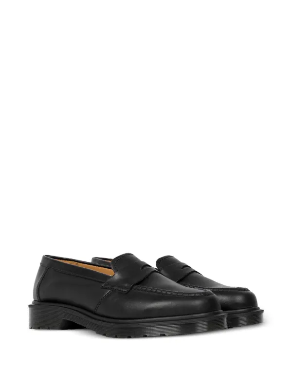 Dr. Martens レザーローファー | ブラック | FARFETCH JP