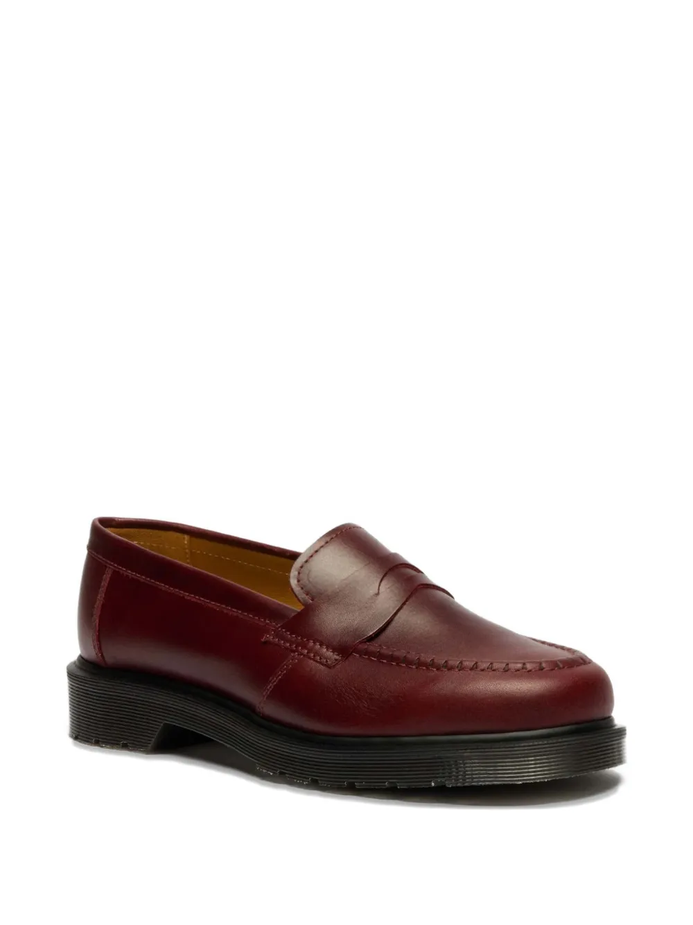 Dr. Martens leather loafers - Rosso