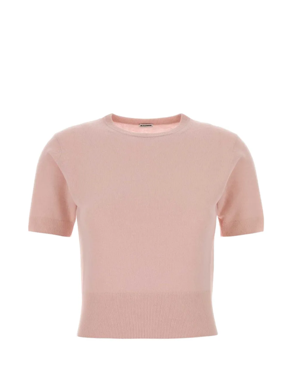 Jil Sander pink knitted T-shirt - Rosa