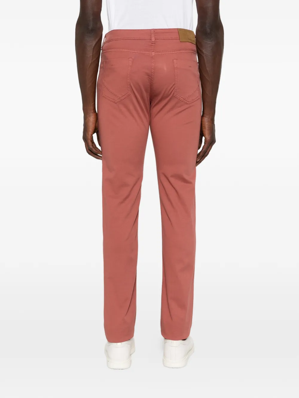Incotex Slim-fit broek Rood