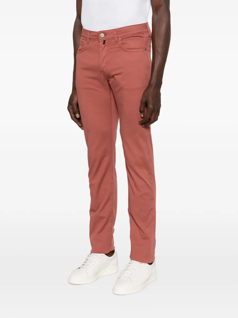 Incotex Slim-fit broek Rood