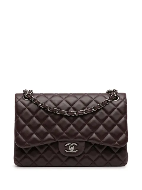 CHANEL Pre-Owned 2011 Jumbo Classic Lambskin Double Flap shoulder bag