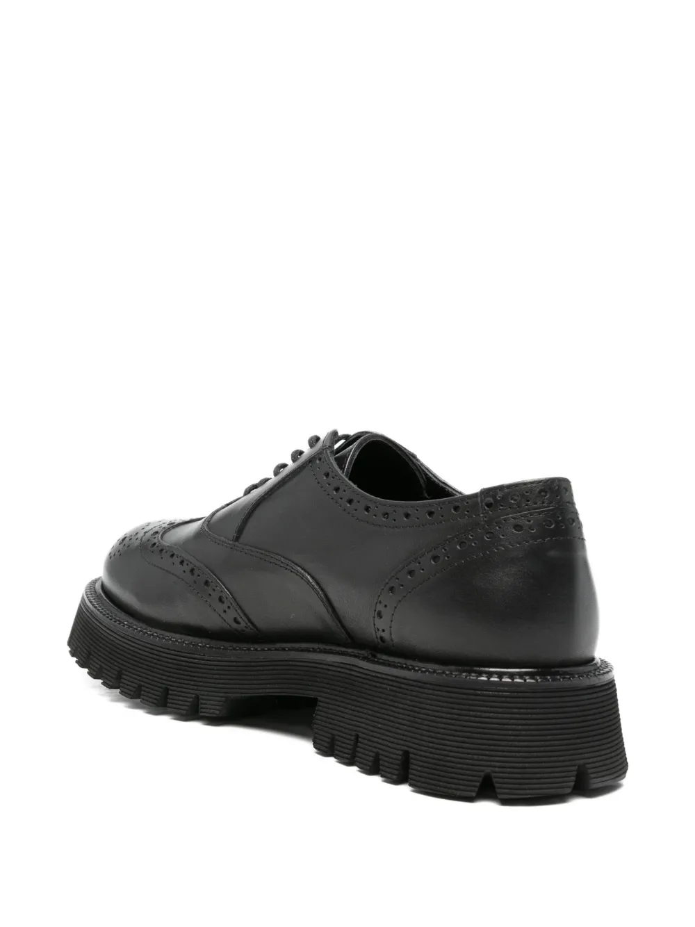 ADRIANNA FERETTI Oxford schoenen met brogue zool Zwart