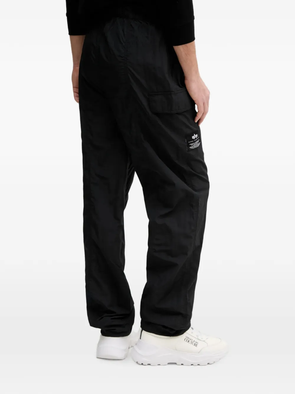 Alpha Industries Trainingsbroek met zijzak Zwart