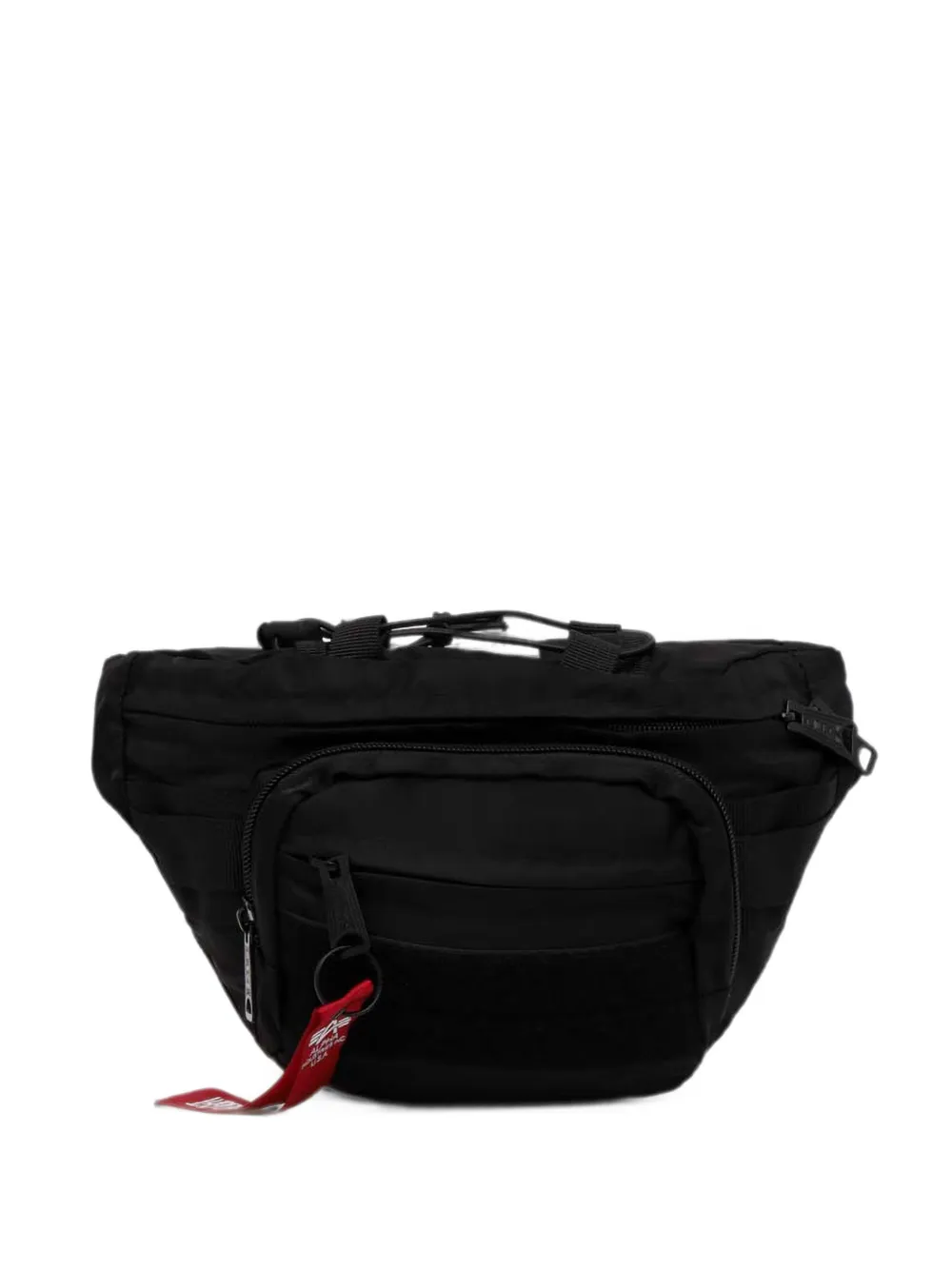 Alpha Industries zip-up belt bag - Nero