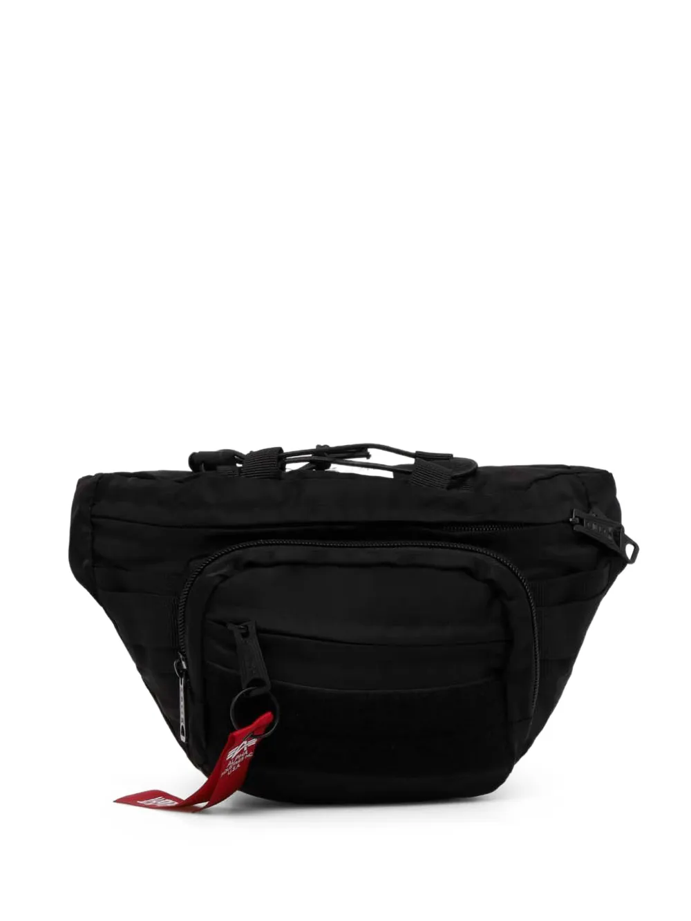 Alpha Industries zip-up belt bag - Nero