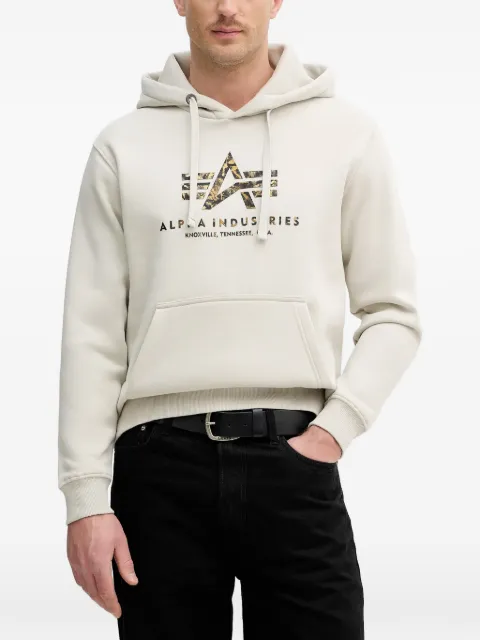 Alpha Industries sudadera con capucha y logo