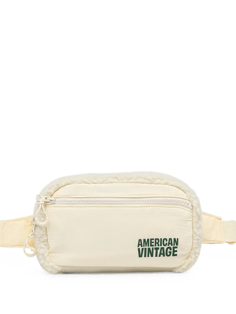 American Vintage logo-print belt bag - Toni neutri