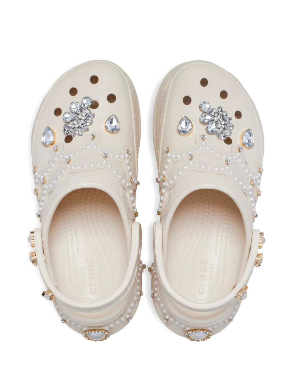 Crocs Base Pinnacle klompen Beige