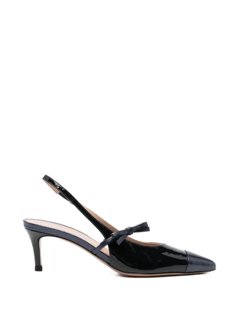 Festa Milano Berice bow-detail leather pumps