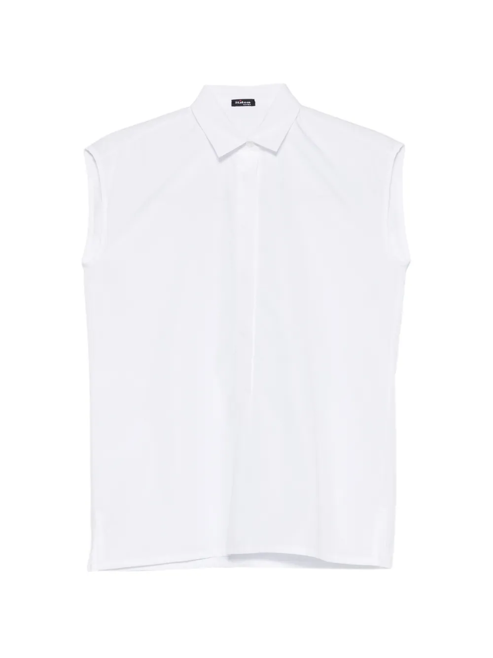 Kiton sleeveless shirt - Bianco
