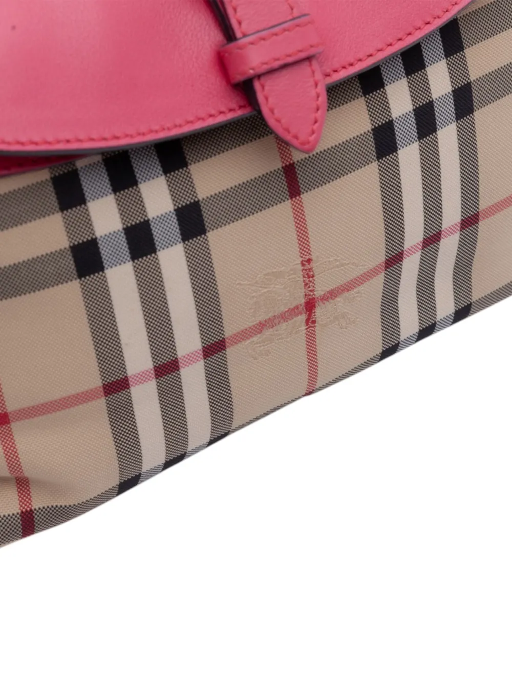 2000-2017 Haymarket Check Canvas Leah Crossbody Bag