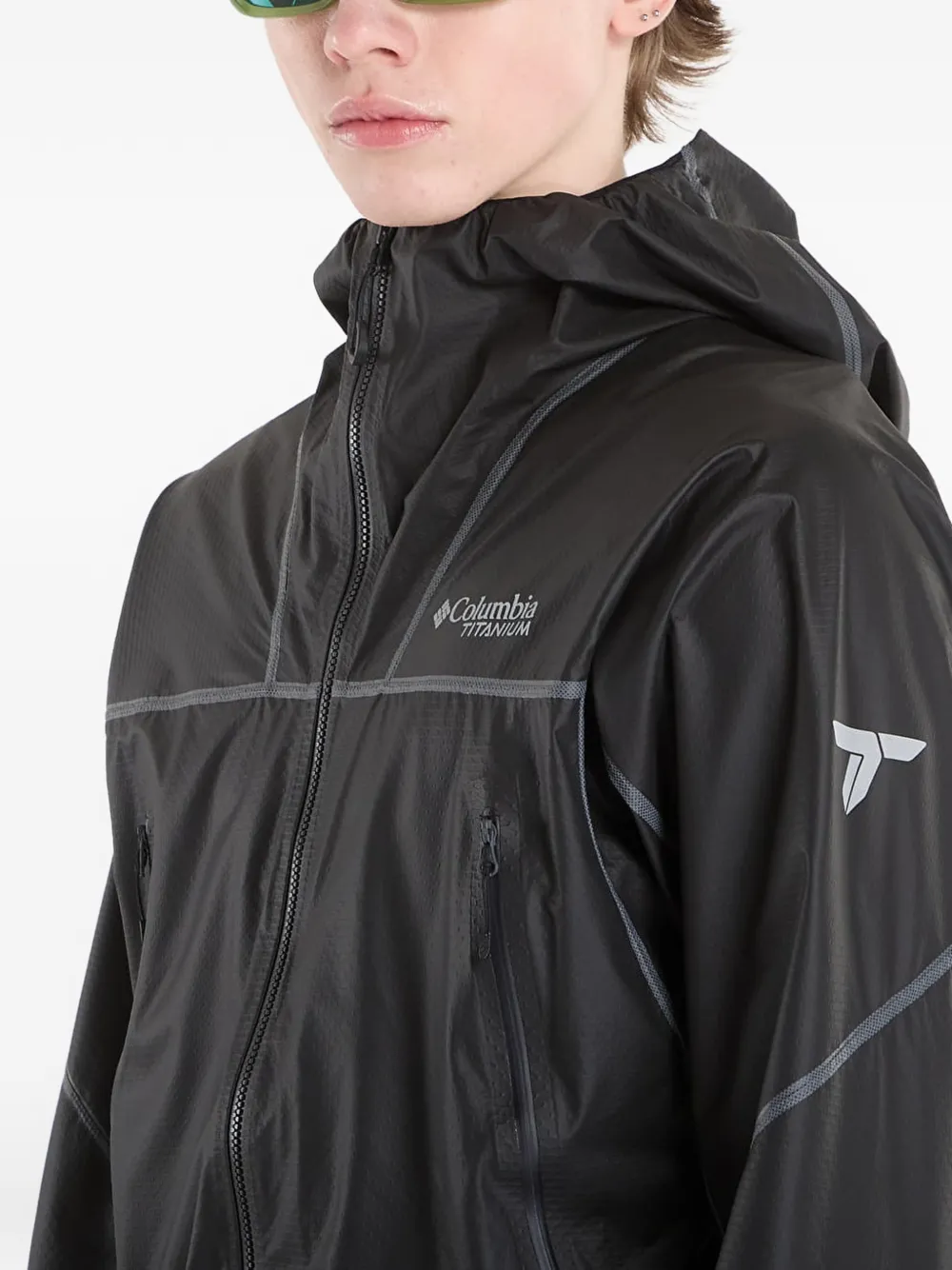 Columbia Cassiar Pro™ jack met logoprint Zwart