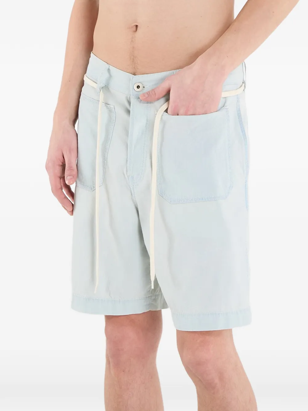 Kenzo Shorts met knoopsluiting Blauw