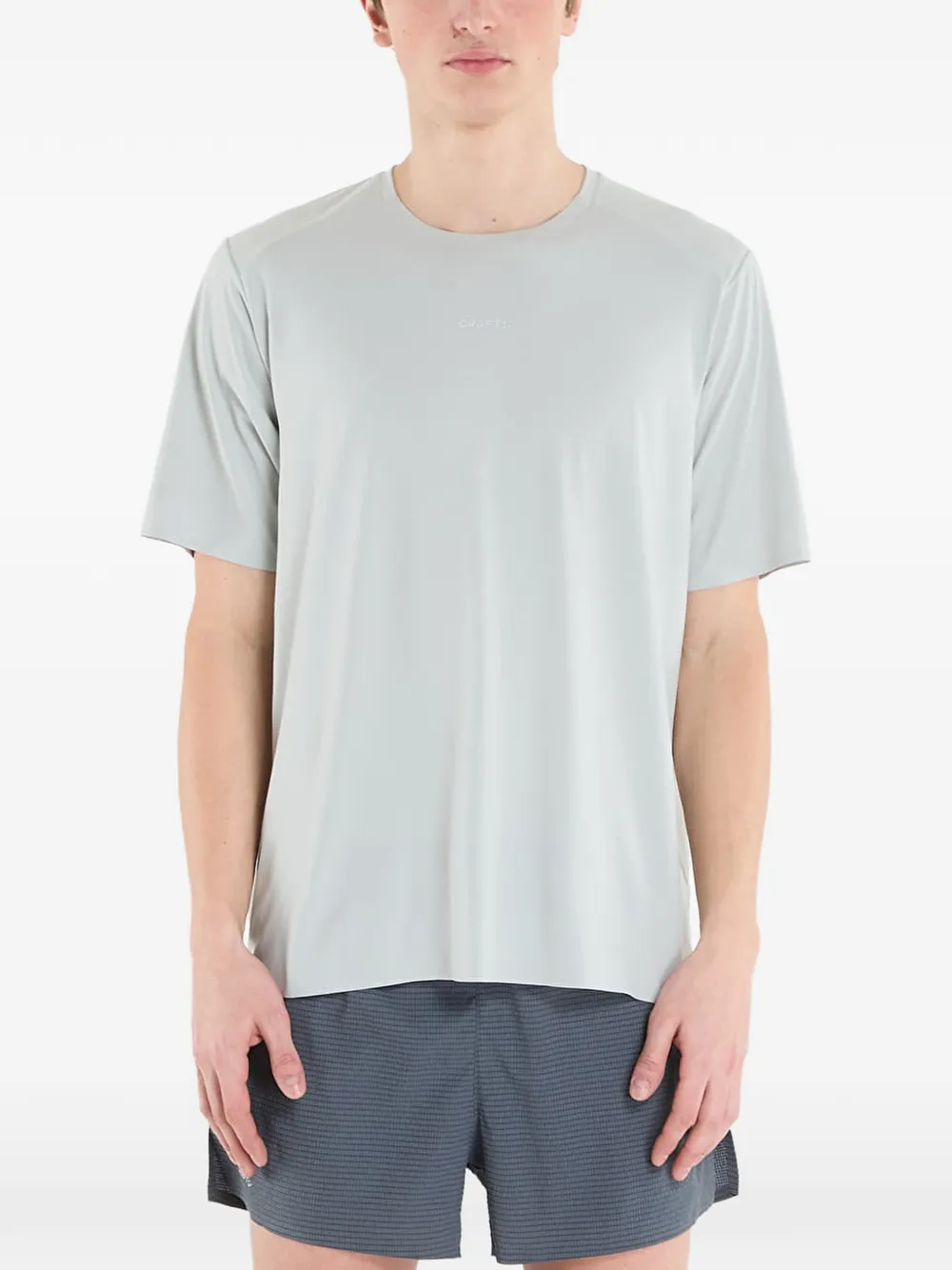 Craft Short-sleeve Crew-neck T-shirt In Gray