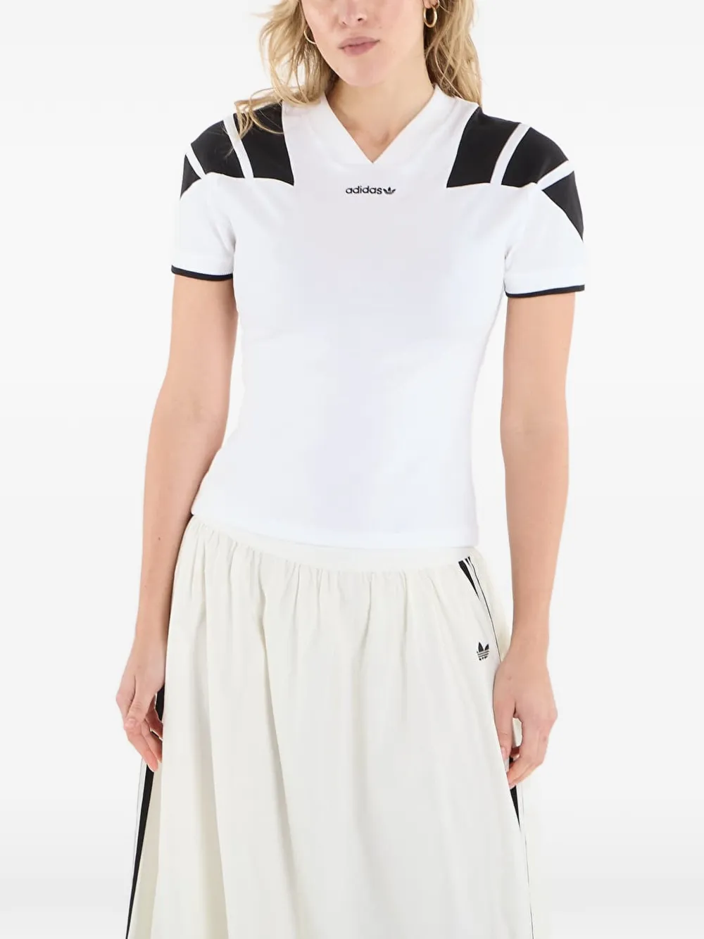 adidas Blckd Ss T-shirt Wit