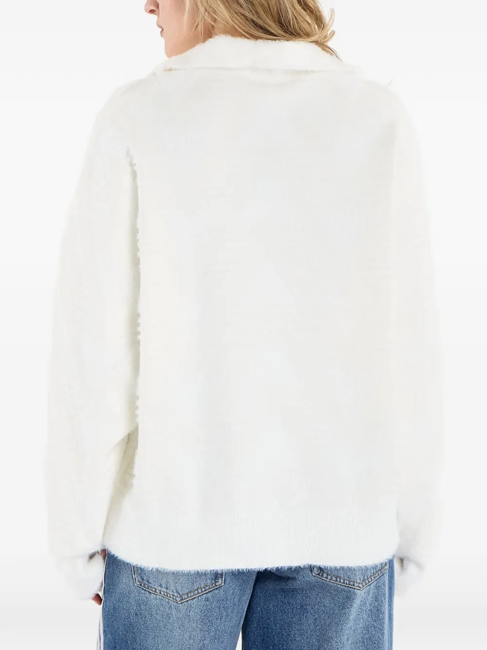 adidas Hz gebreide polotop Wit