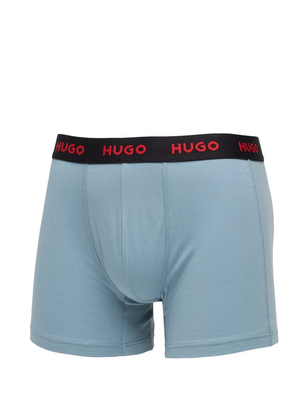 HUGO logo boxer briefs (set of three) - Nero