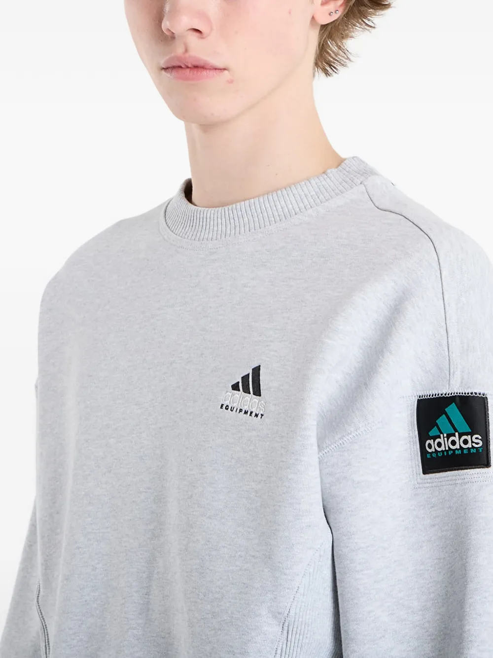adidas Sweater met logo Grijs