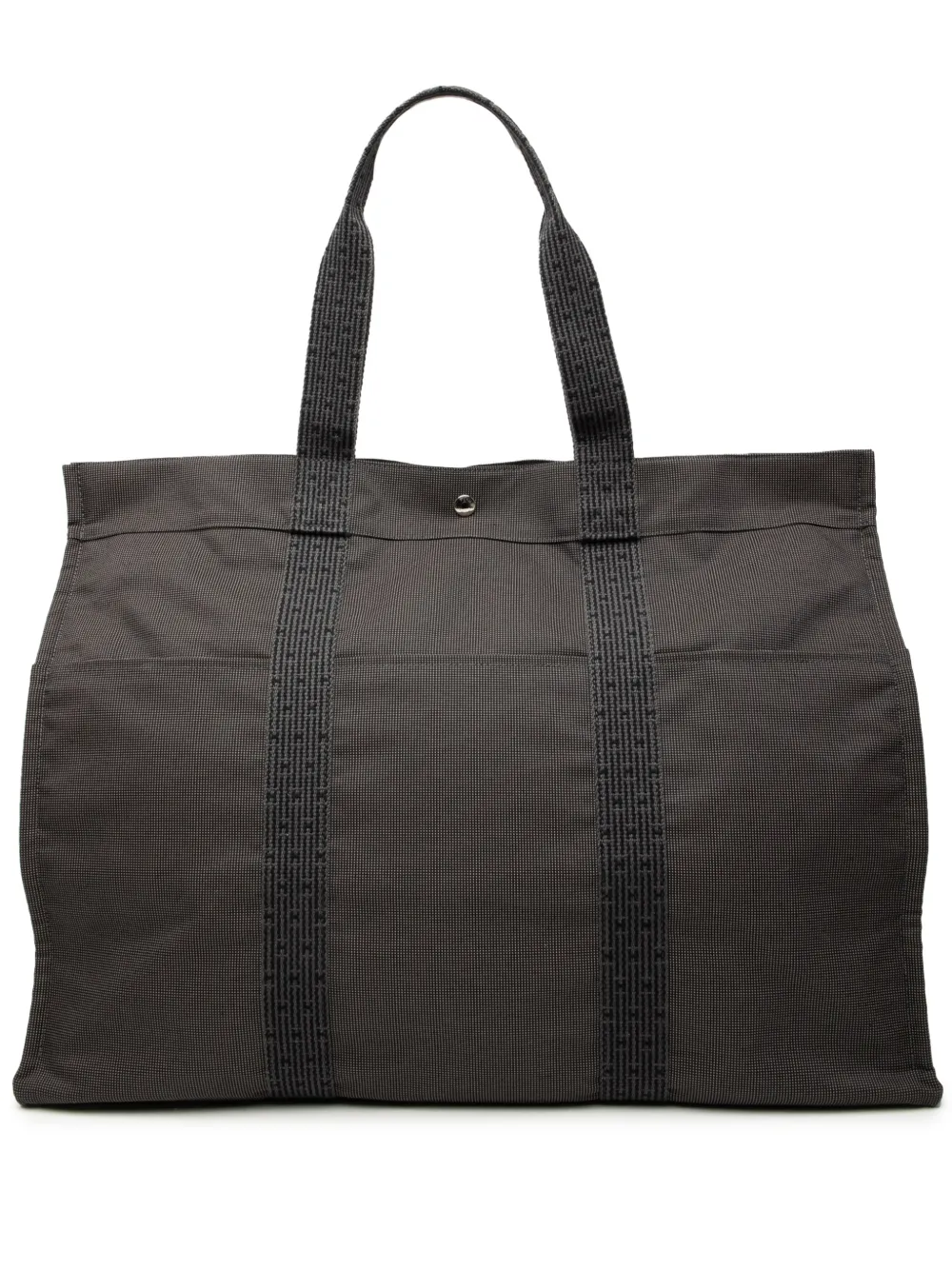 Hermès Pre-Owned 1990-2010 Canvas Herline TGM tote bag - Grigio