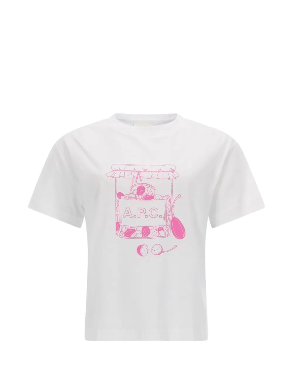 A.P.C. graphic T-shirt - Bianco