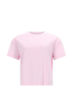 PATOU ピンク Tシャツ Patou ロゴ Tシャツ | ピンク | FARFETCH JP