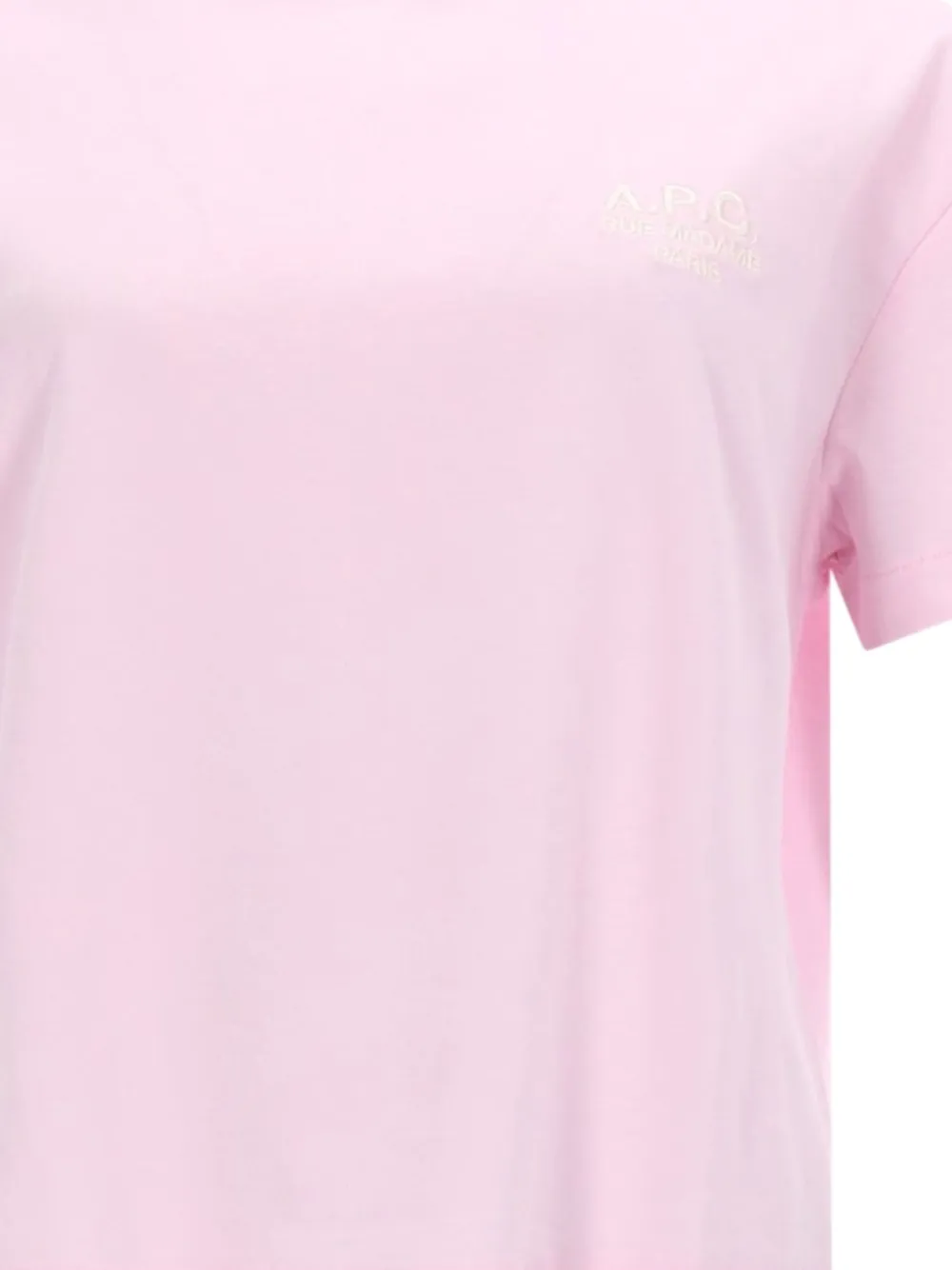  A.p.c. Round-neck T-shirt - Pink 