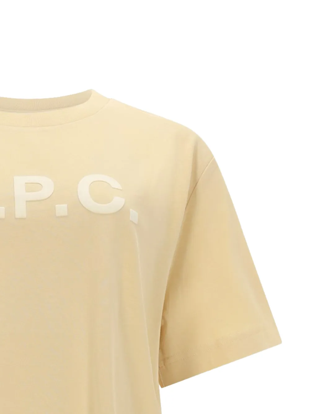  A.p.c. Logo T-shirt - Neutrals 