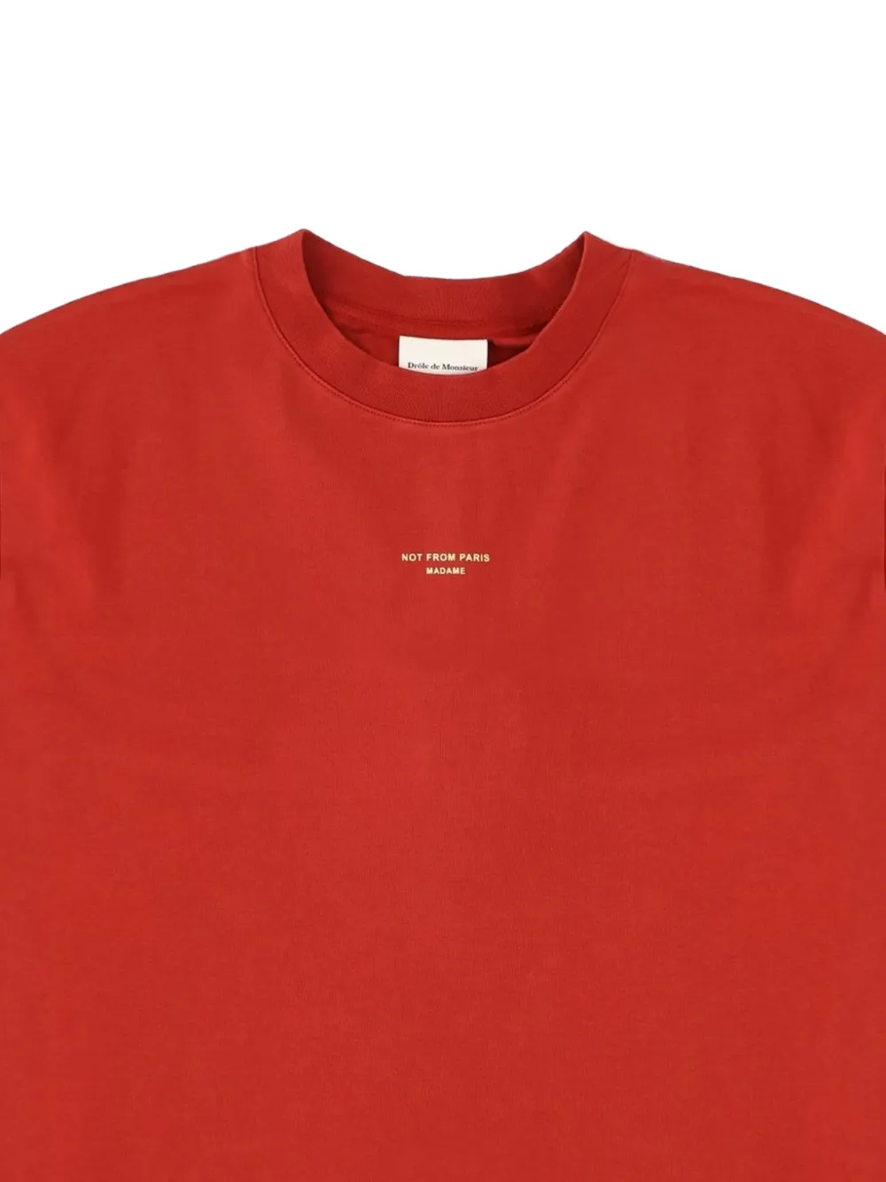 Drôle De Monsieur T-shirt Rood