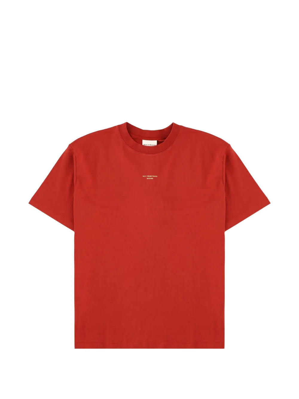 Drôle De Monsieur short-sleeves T-shirt - Rosso