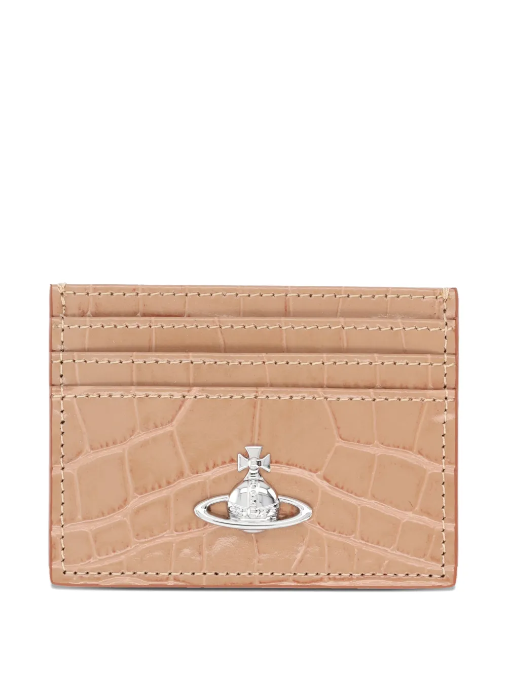 Vivienne Westwood Orb embossed cardholder - Toni neutri