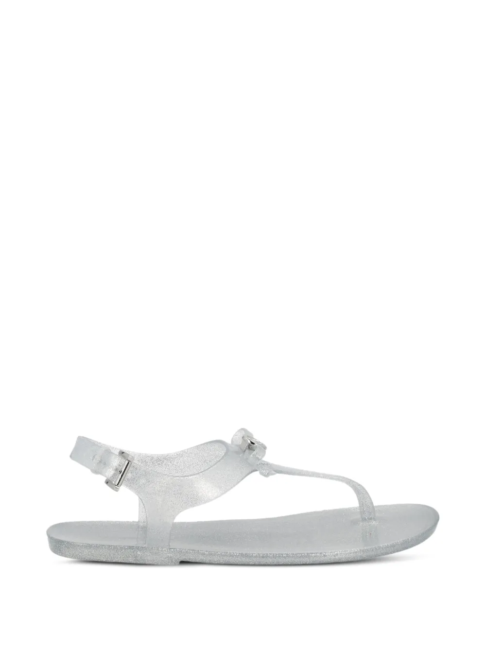 Michael Michael Kors logo-detail sandals - Argento