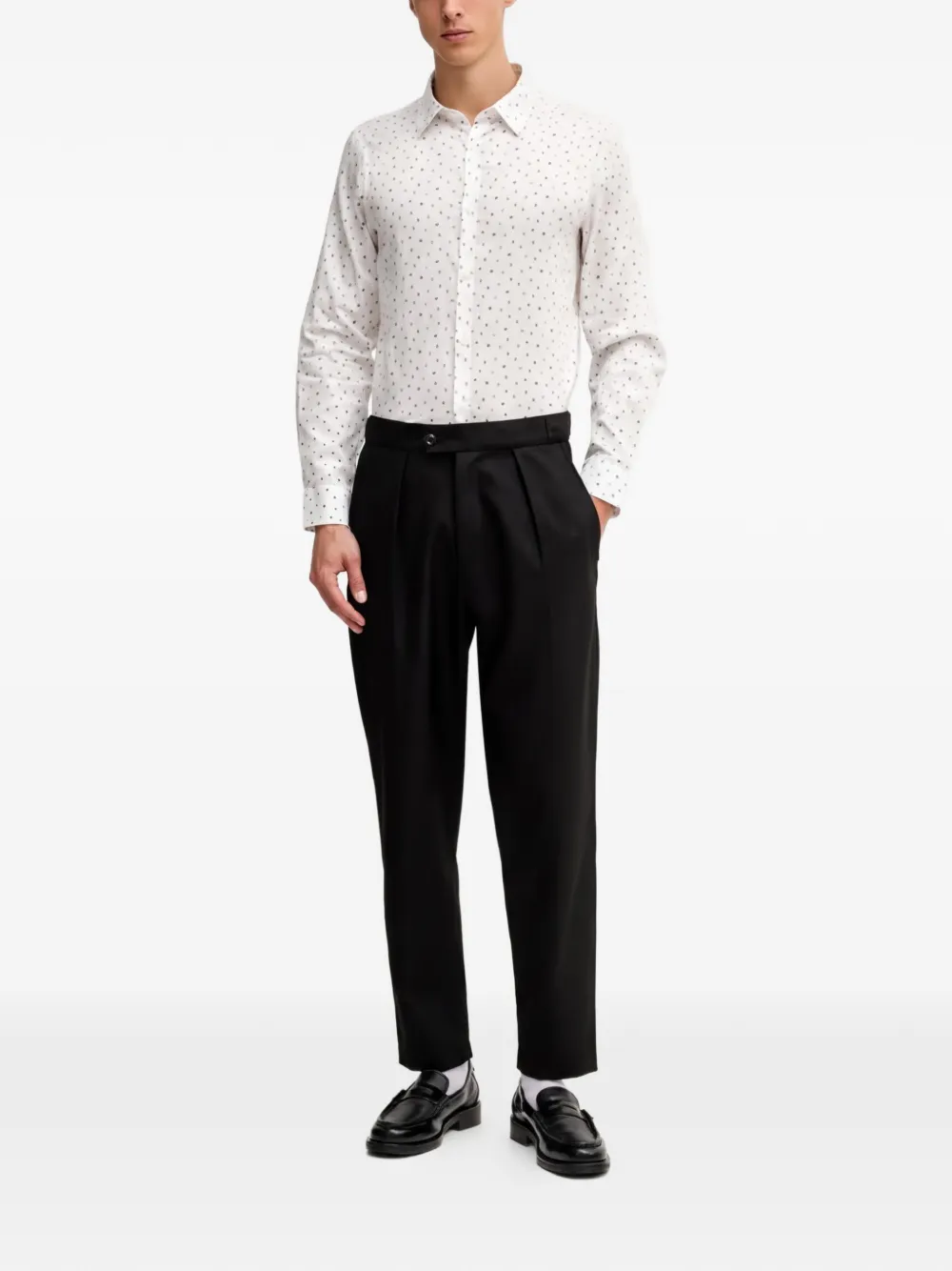 Armani Exchange Overhemd met lange mouwen Wit