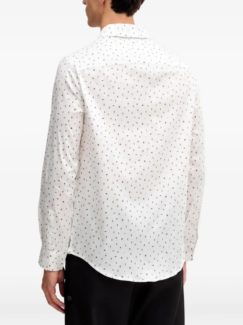 Armani Exchange Overhemd met lange mouwen Wit