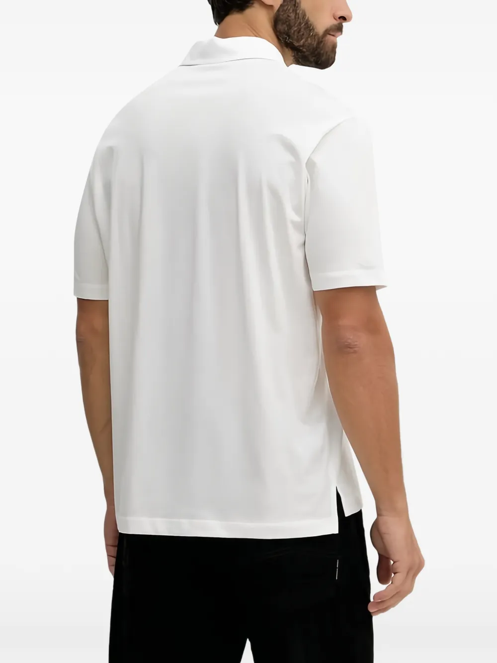 Armani Exchange Poloshirt met logo Wit