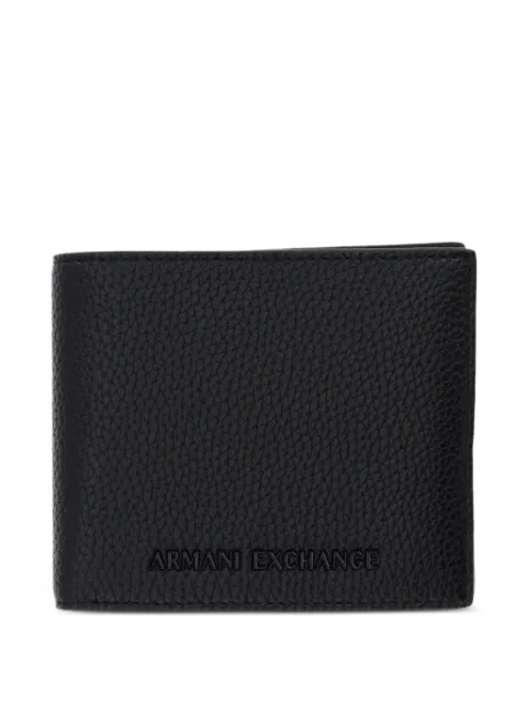 Armani Exchange textured cardholder 