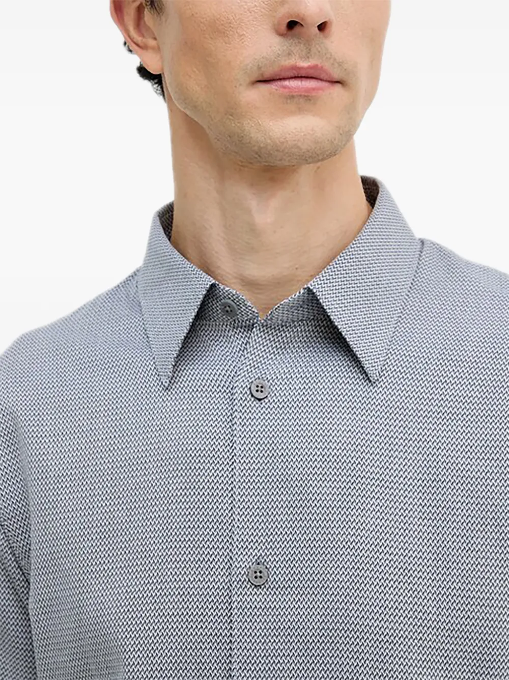Armani Exchange ロングスリーブ シャツ | グレー | FARFETCH JP