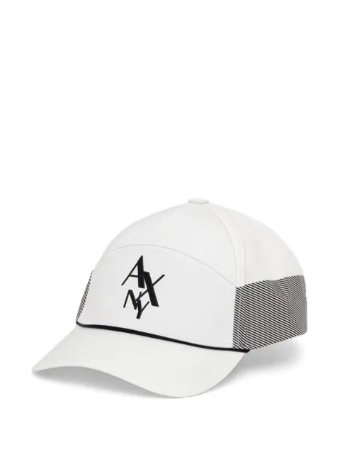 Armani Exchange logo baseball cap