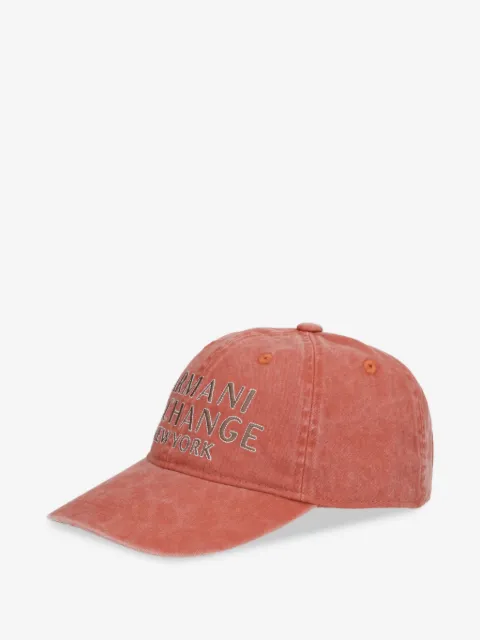 Armani Exchange embroidered baseball cap