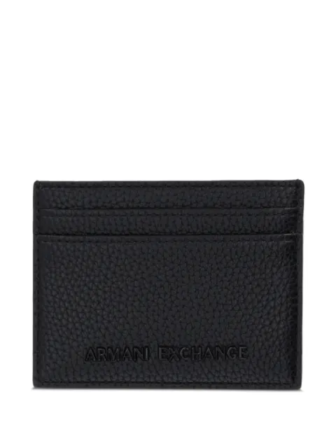 Armani Exchange porte-cartes à logo