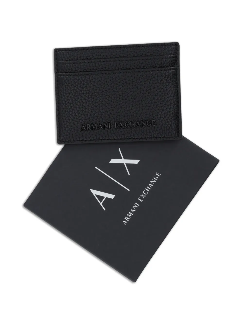 Armani Exchange Pasjeshouder met logo Zwart