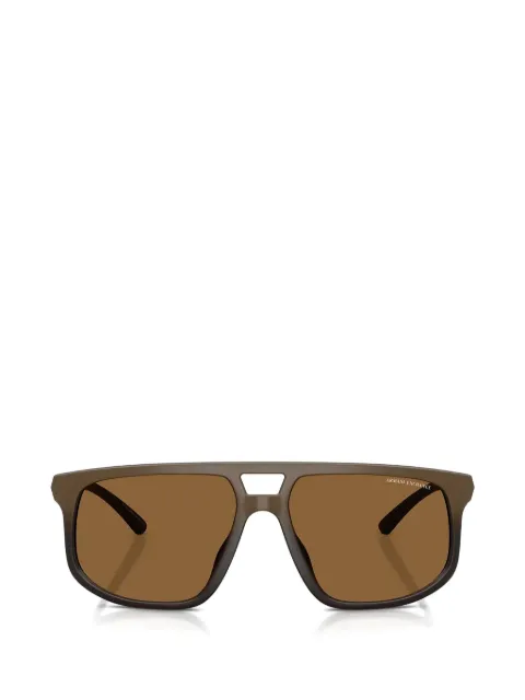 Armani Exchange double-bridge sunglasses