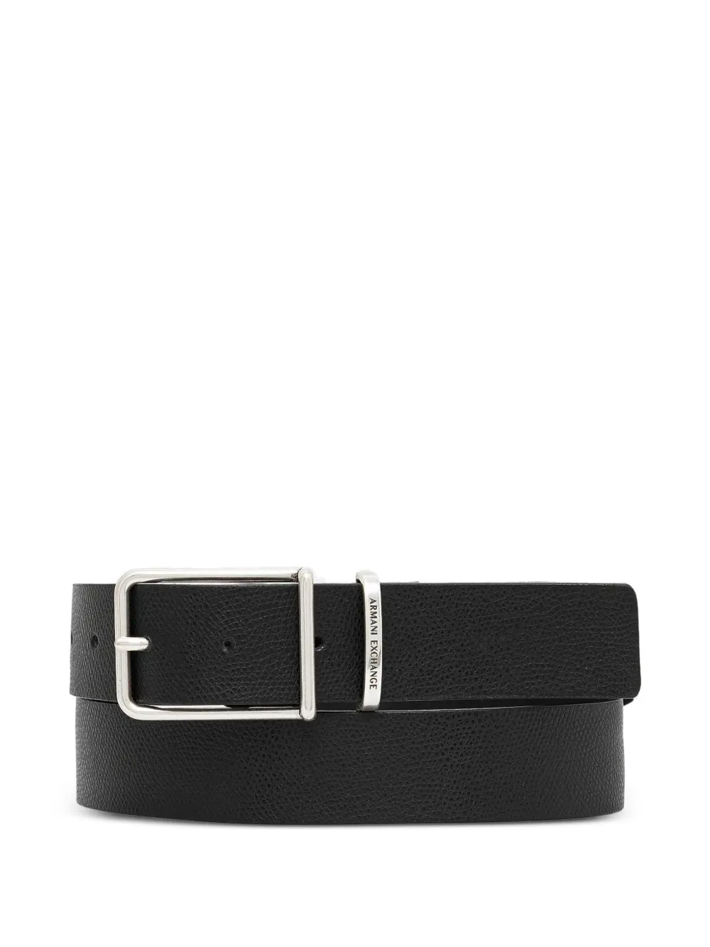 Armani Exchange Cintura con fibbia - Nero