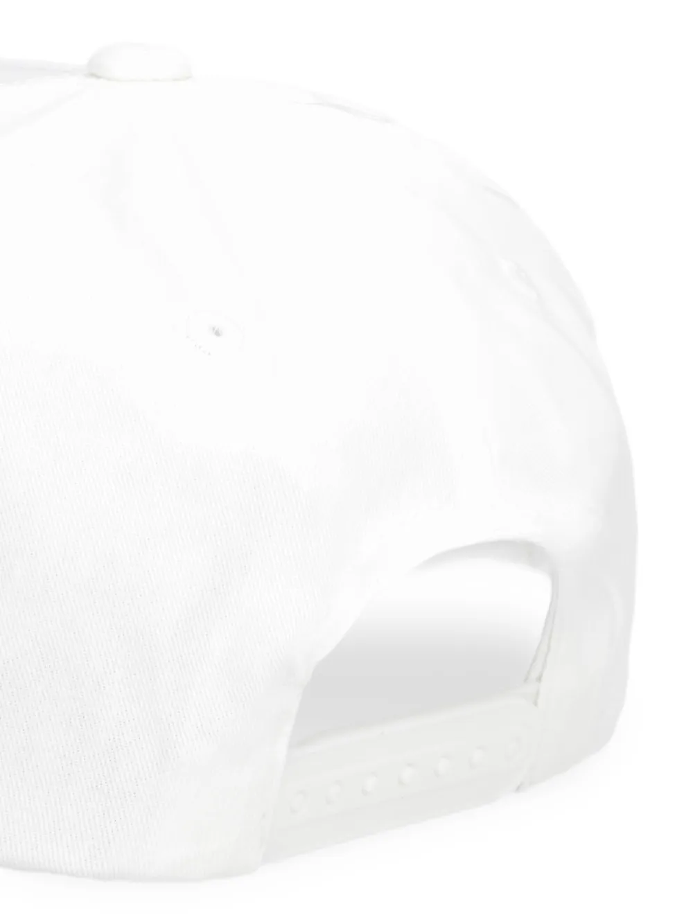 Armani Exchange logo-patch baseball cap Wit
