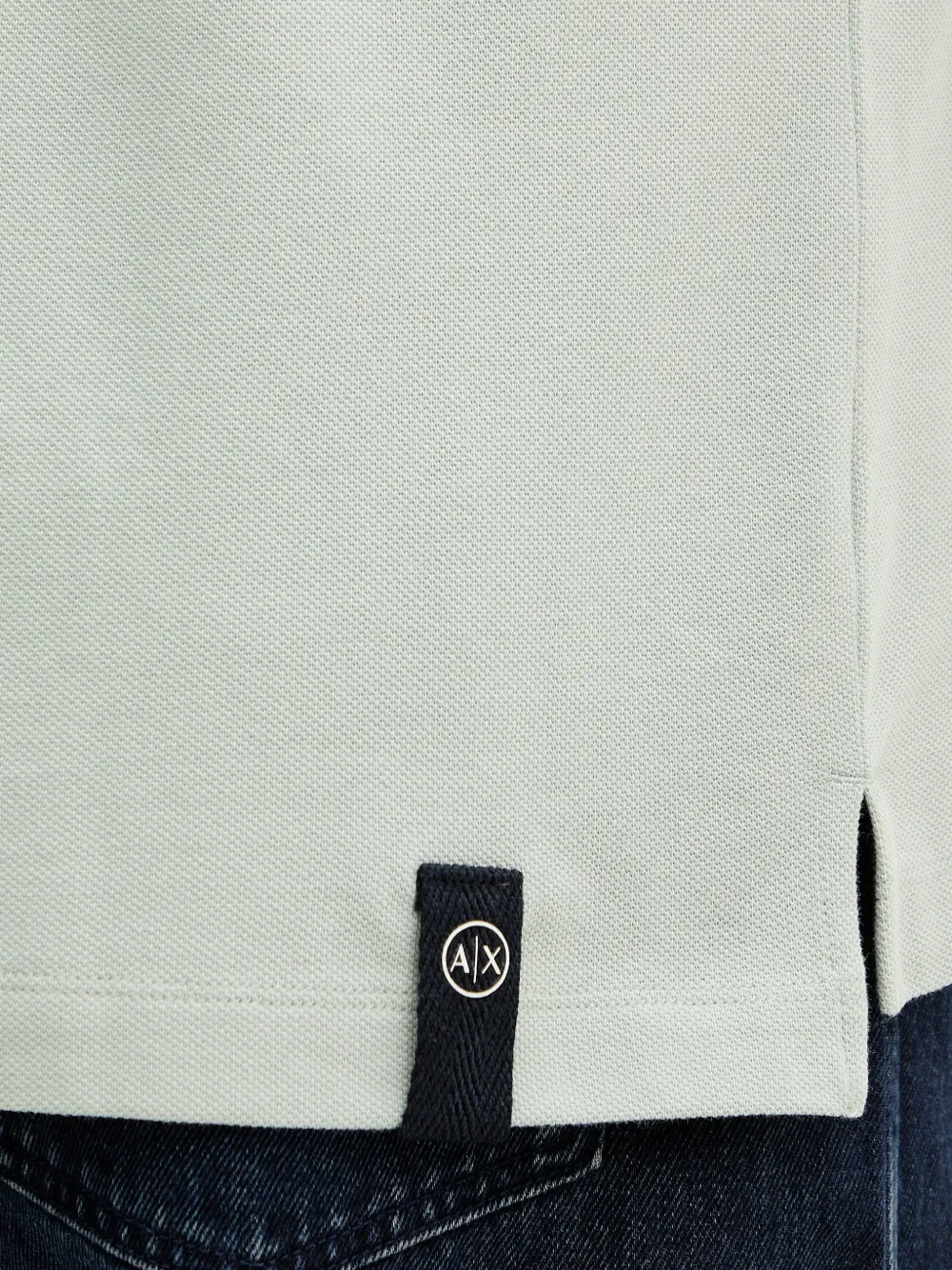 Armani Exchange Poloshirt met logoprint Groen