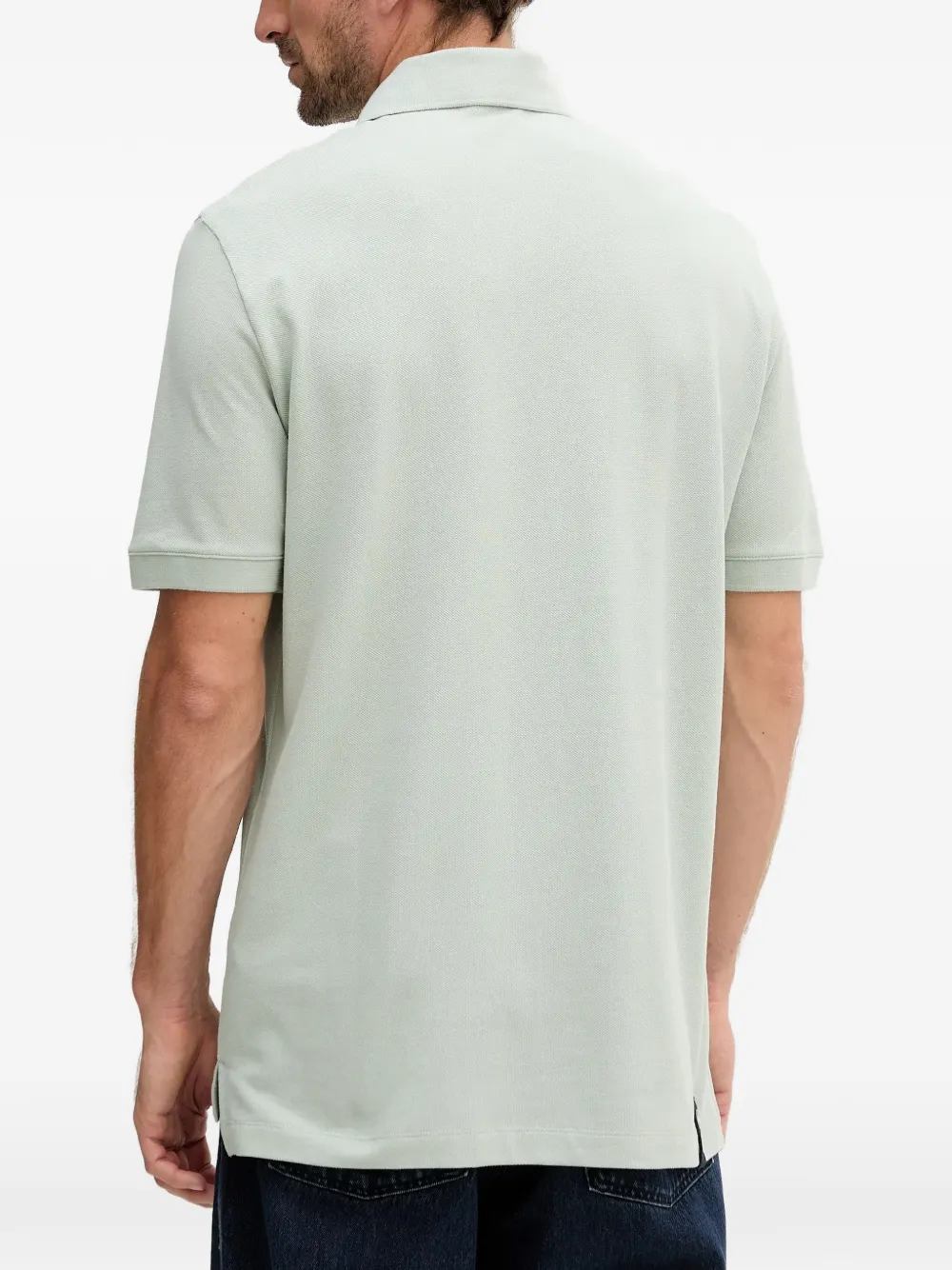 Armani Exchange Poloshirt met logoprint Groen