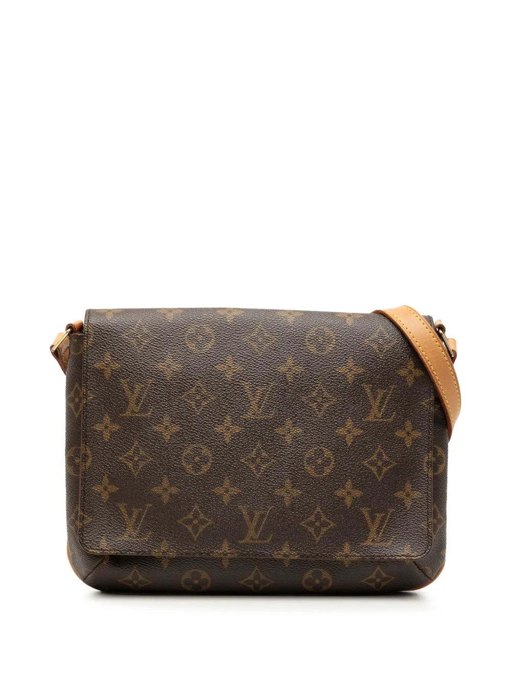 Louis Vuitton Pre-Owned 2001 Monogram Musette Tango Short Strap shoulder bag - Braun