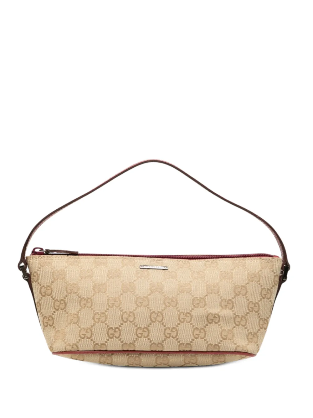 Gucci Pre-Owned 2000-2015 GG Canvas Boat shoulder bag - Marrone