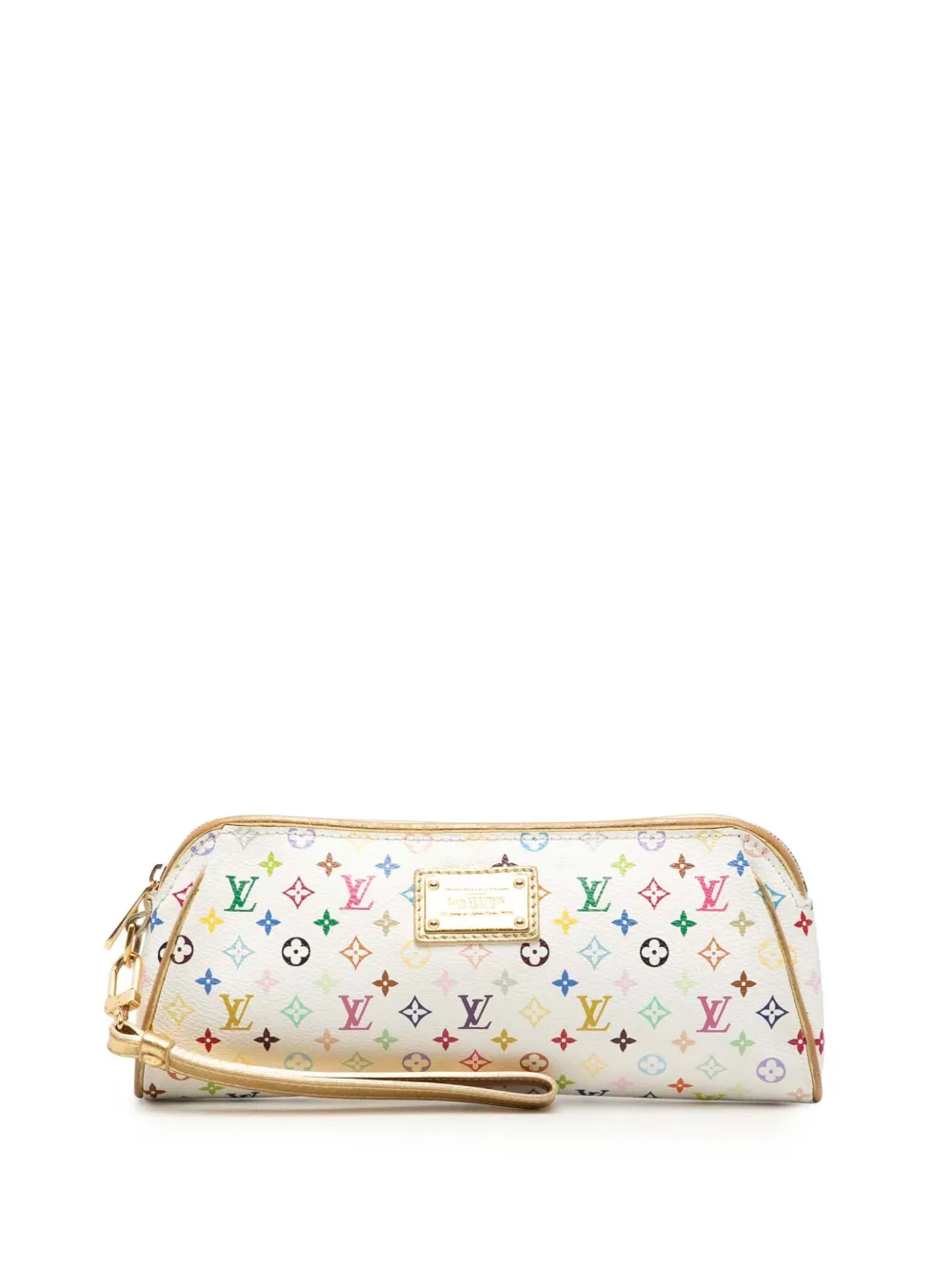 Louis Vuitton Pre-Owned 2008 Monogram Multicolore Mini Kate clutch bag - Bianco